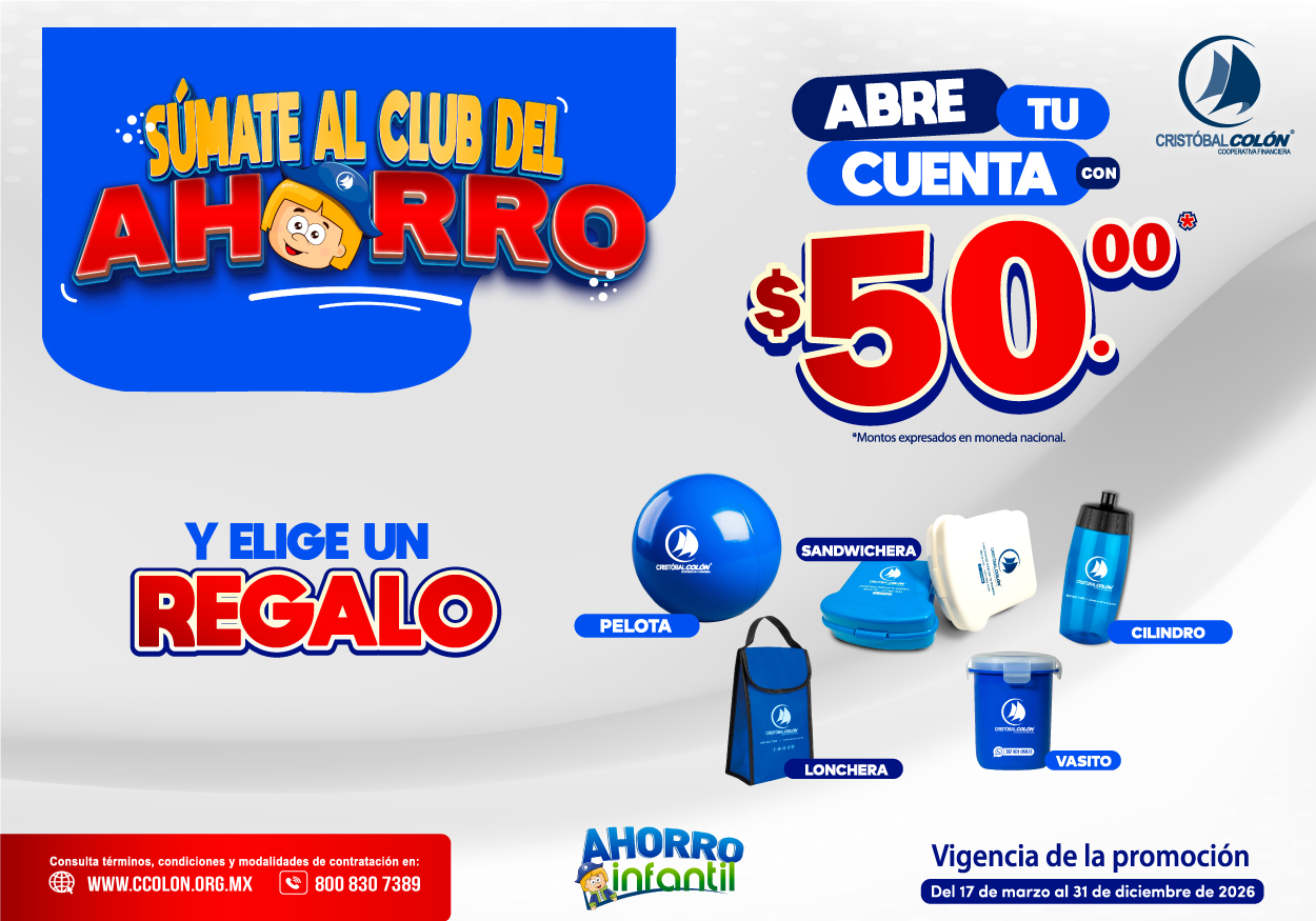 SÚMATE AL CLUB DEL AHORRO